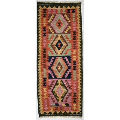 Hamid - KILIM HERAT 176x142 - Tappeti Kilim per soggiorno, tessuti a mano,  100% lana, Kilim soggiorno, camera da letto, sala da pranzo