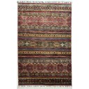 tappeto shabargan korjij in lana multicolore misura 157x103 cm